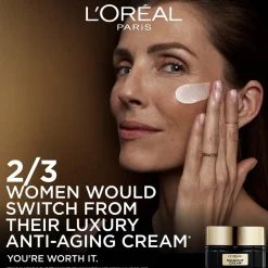 Cell Renewal Midnight Cream Anti-Aging Night Moisturizer with Antioxidants, Fragrance Free