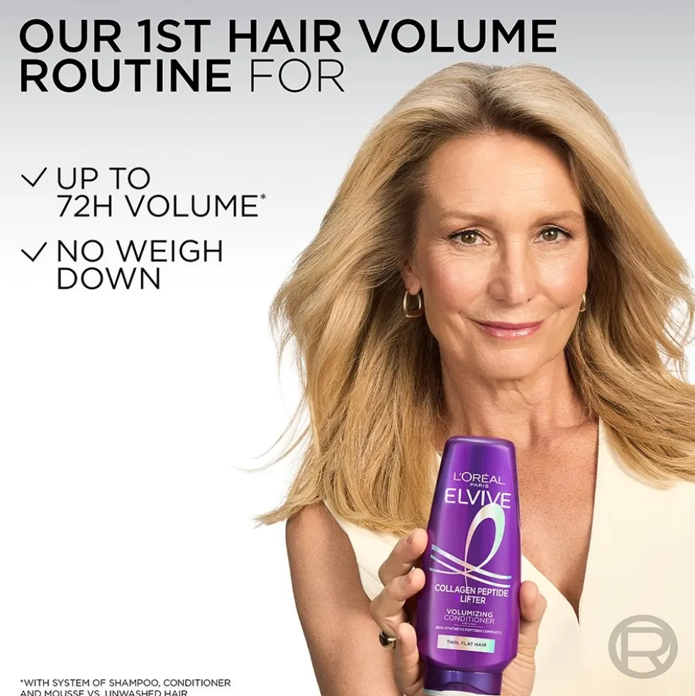 Collagen Peptide + Lifter Volumizing Conditioner for Thin, Flat Hair