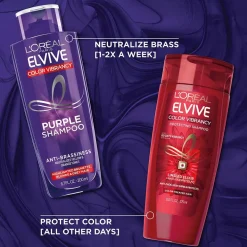 Color Vibrancy Purple Shampoo for Color Treated Hair