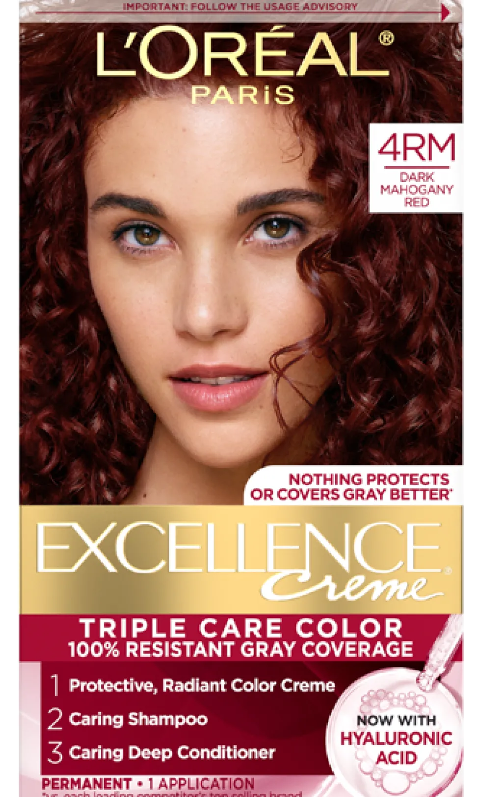 Crème Triple Care Permanent Hair Color for 100% Gray Hair Coverage