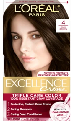 Crème Triple Care Permanent Hair Color for 100% Gray Hair Coverage
