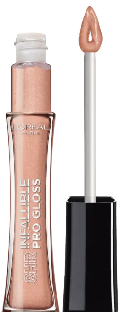 8 Hour Pro Lip Gloss, hydrating finish