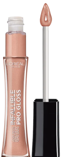 8 Hour Pro Lip Gloss, hydrating finish