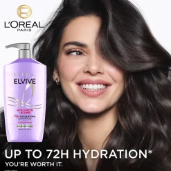 Hyaluron + Plump Hydrating Shampoo with Hyaluronic Acid for Dry Hair
