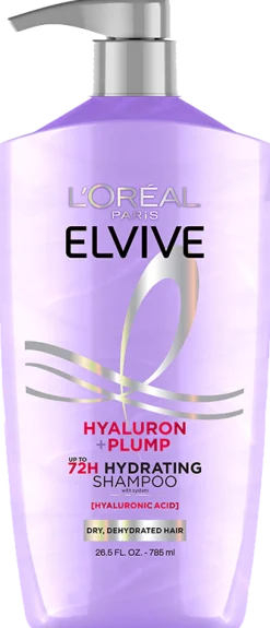 Hyaluron + Plump Hydrating Shampoo with Hyaluronic Acid for Dry Hair