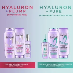 Hyaluron Pure 72H Purifying Shampoo for Oily Hair