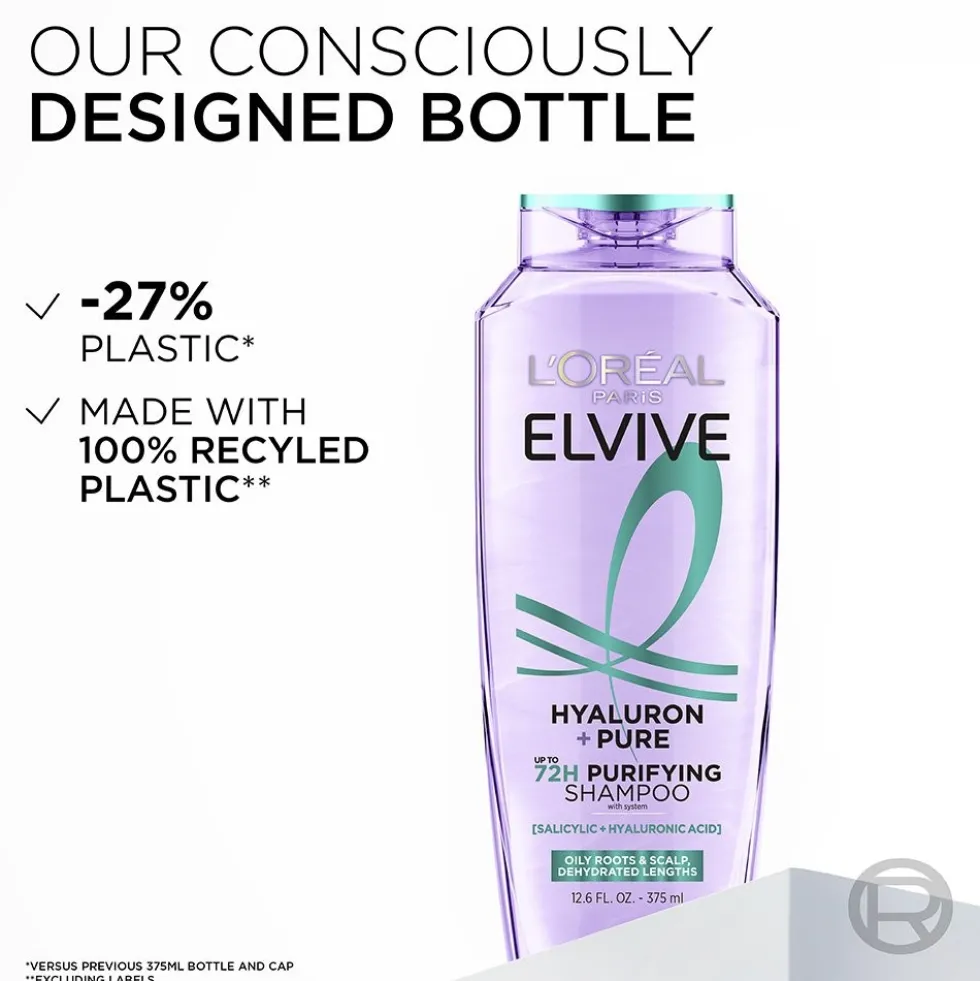 Hyaluron Pure 72H Purifying Shampoo for Oily Hair