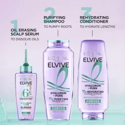 Hyaluron + Pure Purifying Shampoo for Oily Hair