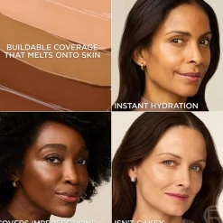 Hyaluron Tinted Balm Foundation for Mature Skin with Buildable Light to Medium Coverage