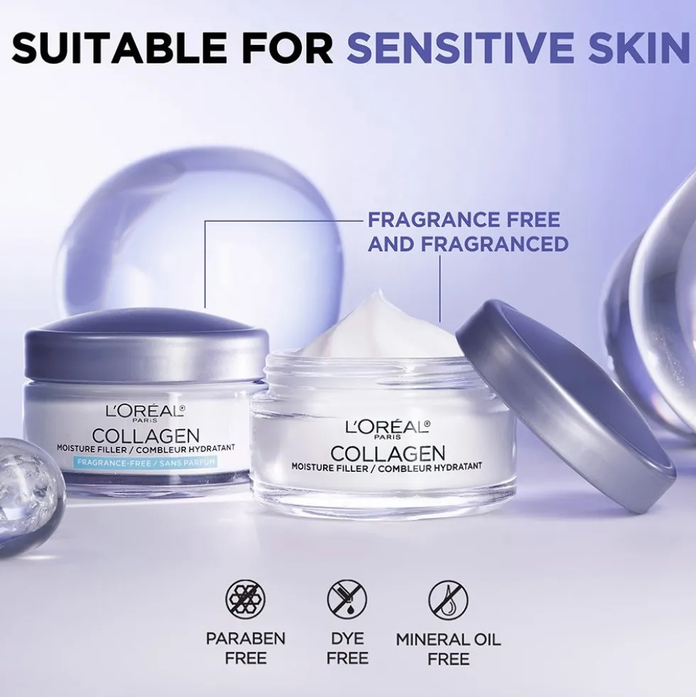 Moisture Filler Anti-Aging Facial Moisturizer with Intense Hydration