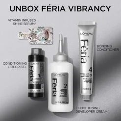 Multi-Faceted Shimmering Permanent Hair Color