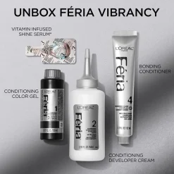 Multi-Faceted Shimmering Permanent Hair Color