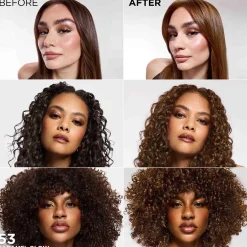 Multi-Faceted Shimmering Permanent Hair Color with Deep Conditioning