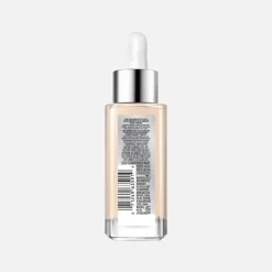 Nude Hyaluronic Tinted Serum Foundation with 1% Hyaluronic Acid, Lightweight Coverage For Dry Skin