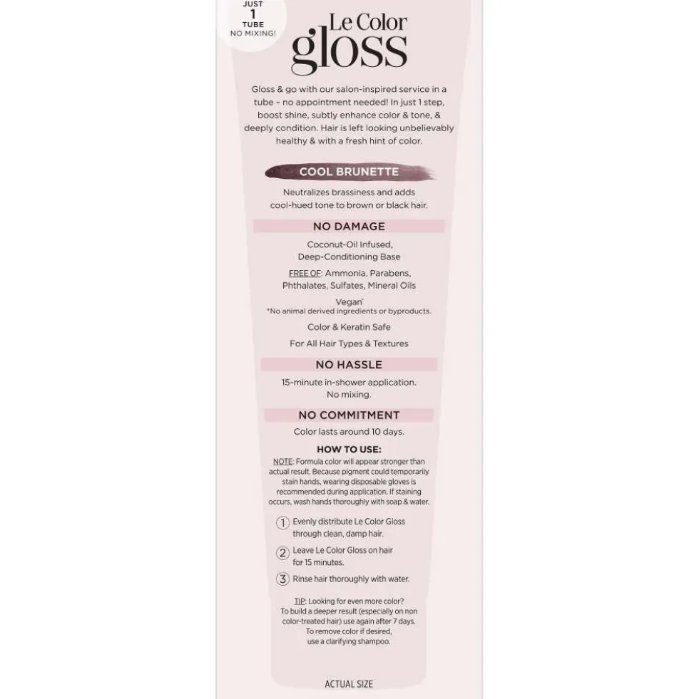 One Step In-Shower Toning Gloss