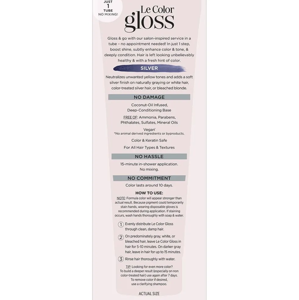 One Step In-Shower Toning Gloss