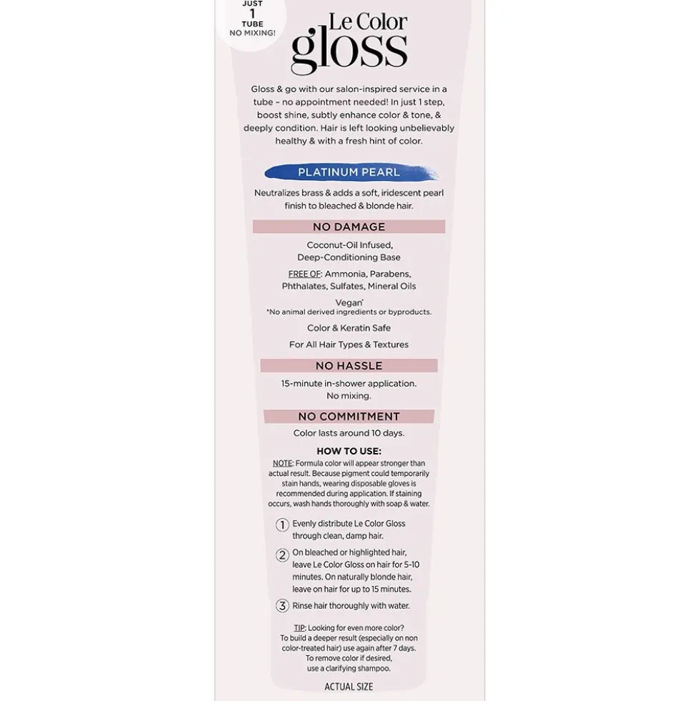 One Step In-Shower Toning Gloss