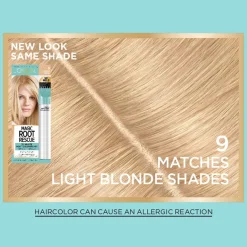 Permanent 10-Minute Root Coloring Kit for 100% Gray Hair Coverage