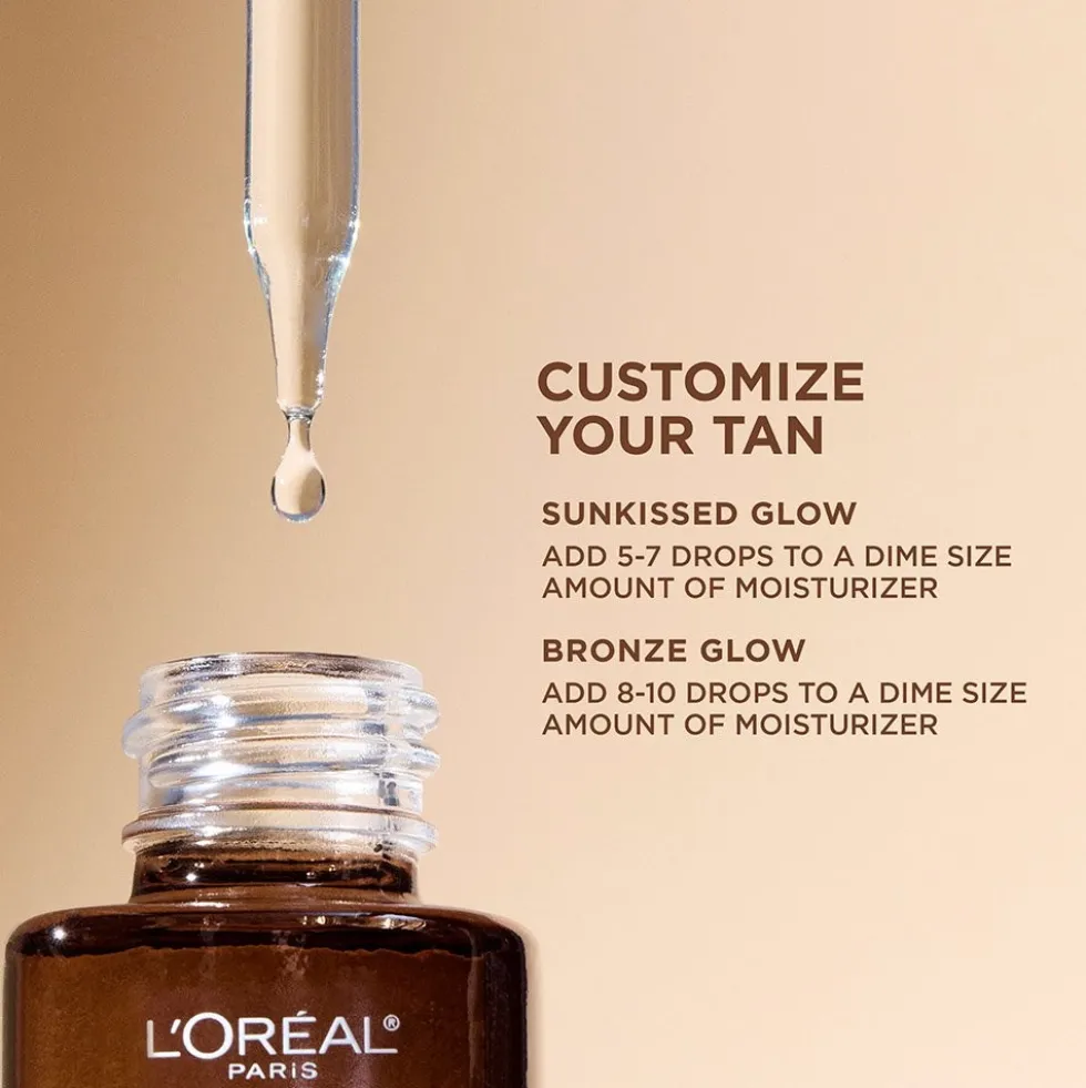 Self-Tanning Facial Drops, Fragrance-Free