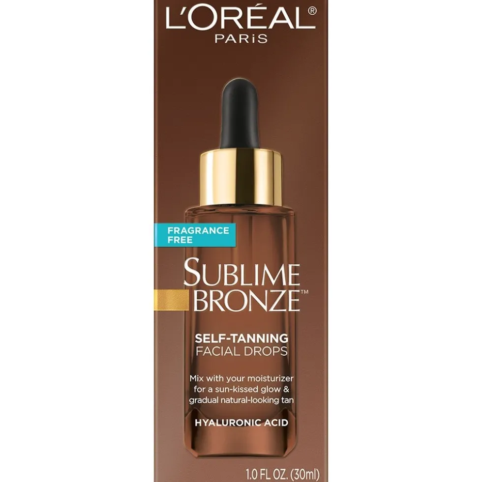 Self-Tanning Facial Drops, Fragrance-Free