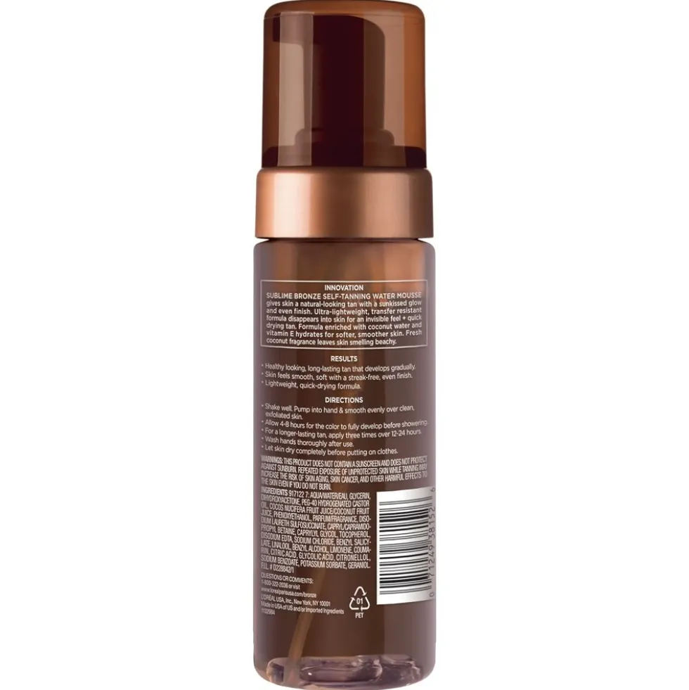 Self-Tanning Water Mousse