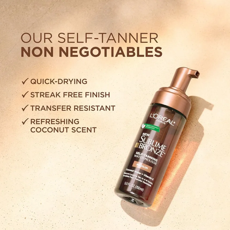 Self-Tanning Water Mousse