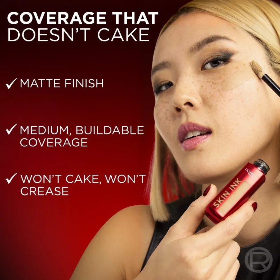 Skin Ink up to 48H Longwear 2-in-1 Foundation Concealer