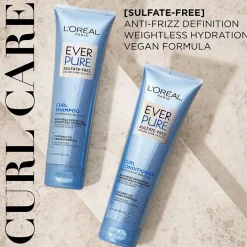 Sulfate Free Curl Shampoo for Bouncy, Shiny Curl Hair