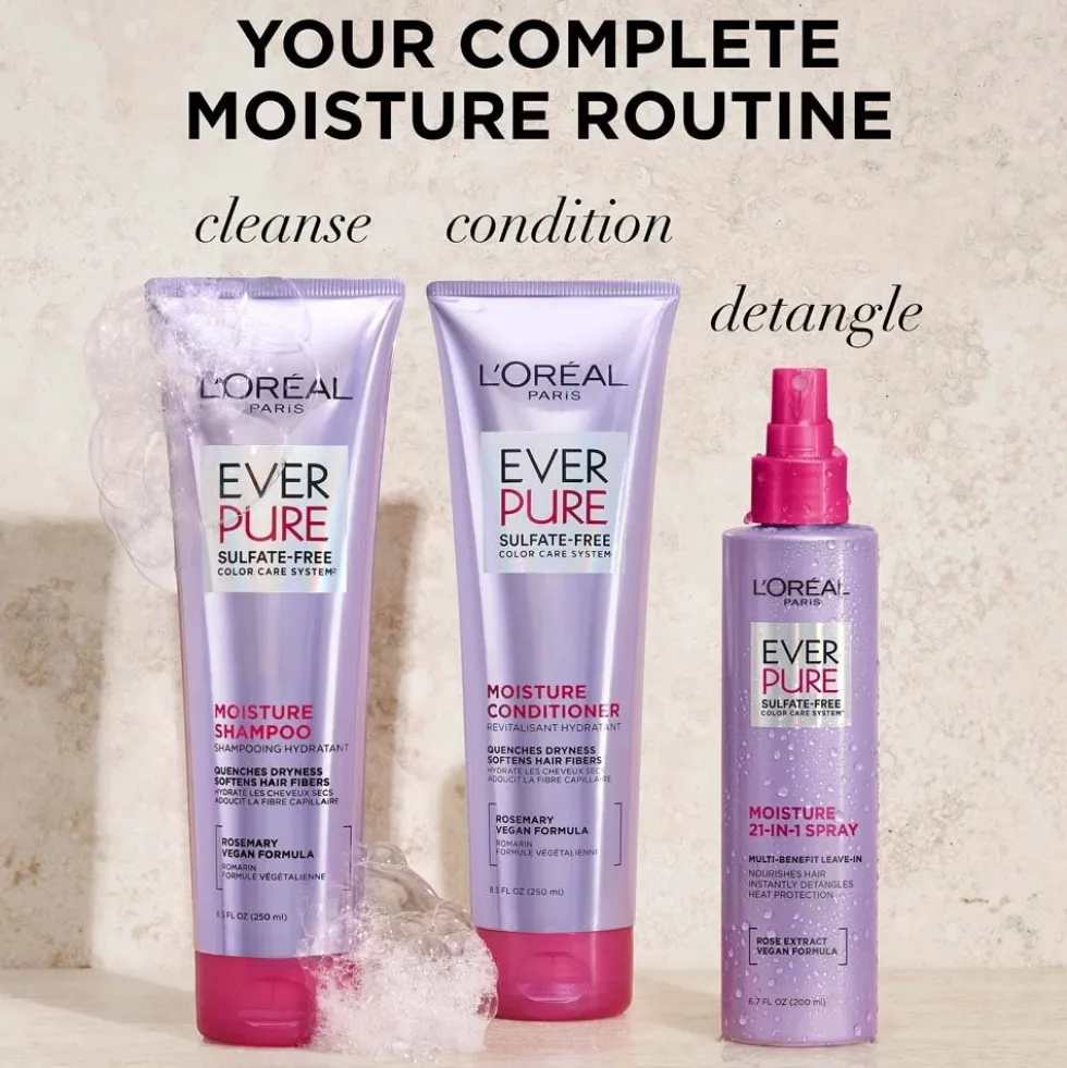 Sulfate Free Moisture Conditioner for Hydrating Dry Hair