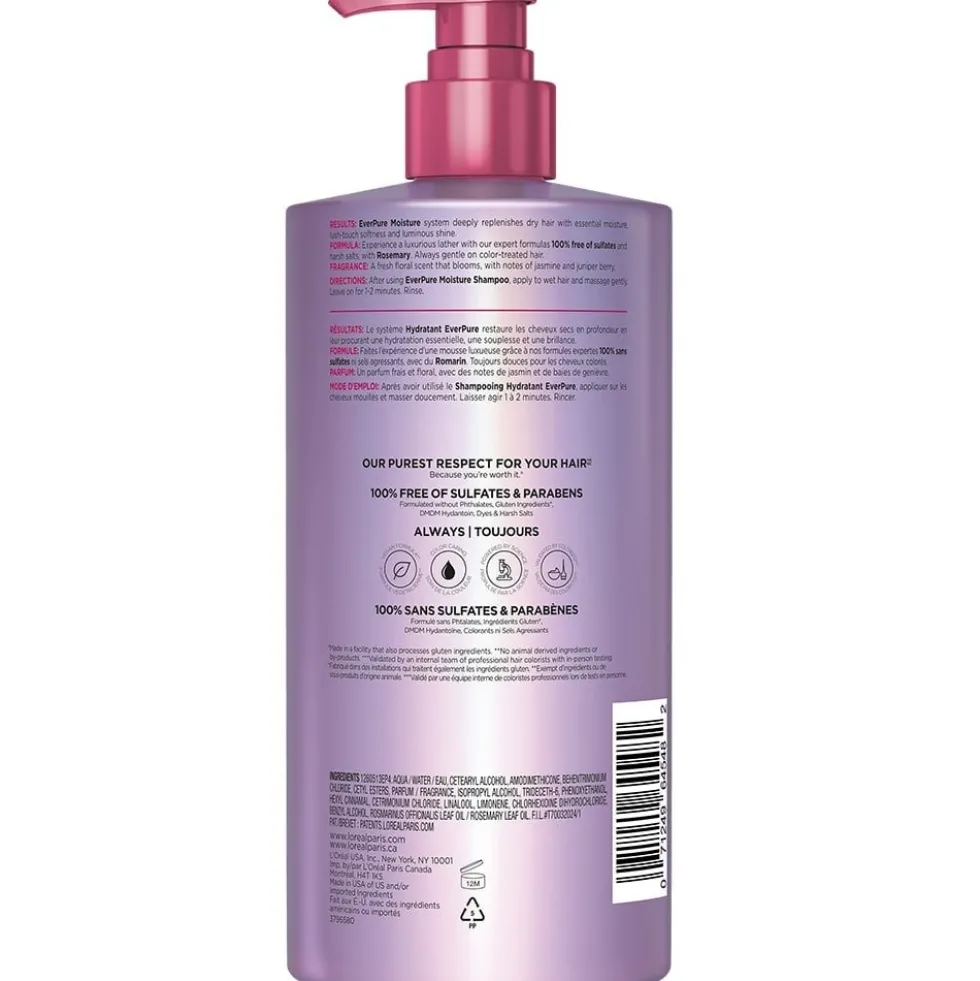 Sulfate Free Moisture Conditioner for Hydrating Dry Hair