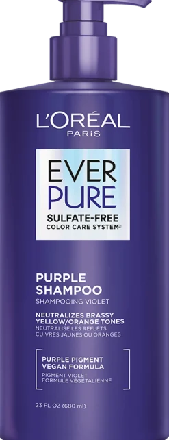 Sulfate Free Purple Shampoo for Toning Blonde or Bleached Hair