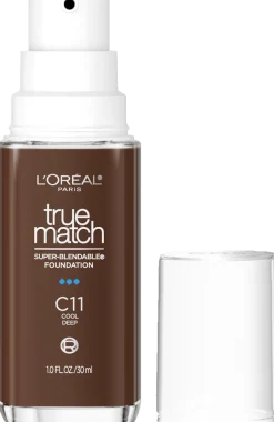 True Match Super-Blendable Skincare Infused Foundation for Buildable Medium Coverage