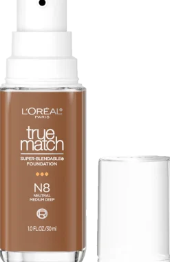 True Match Super-Blendable Skincare Infused Foundation for Buildable Medium Coverage