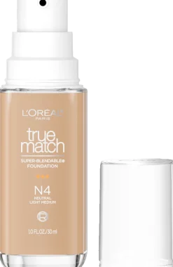 True Match Super-Blendable Skincare Infused Foundation for Buildable Medium Coverage