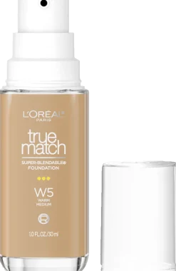 True Match Super-Blendable Skincare Infused Foundation for Buildable Medium Coverage