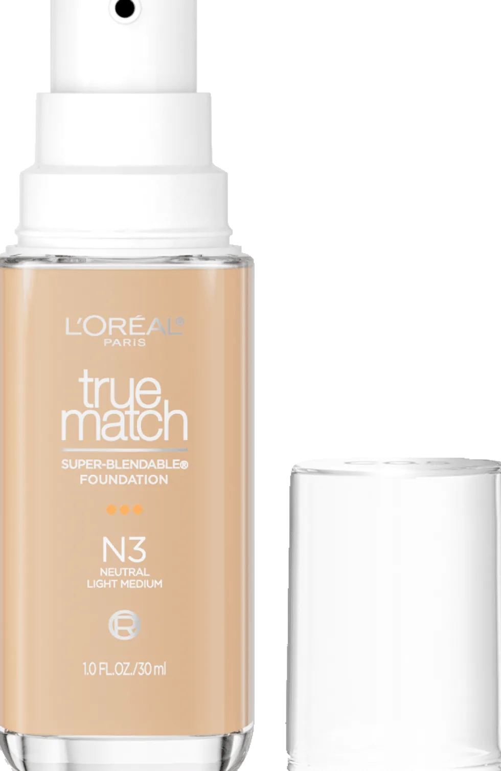 True Match Super-Blendable Skincare Infused Foundation for Buildable Medium Coverage