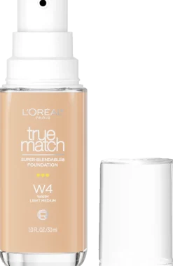 True Match Super-Blendable Skincare Infused Foundation for Buildable Medium Coverage