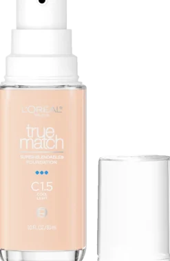 True Match Super-Blendable Skincare Infused Foundation for Buildable Medium Coverage