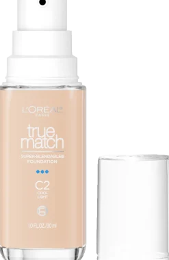 True Match Super-Blendable Skincare Infused Foundation for Buildable Medium Coverage