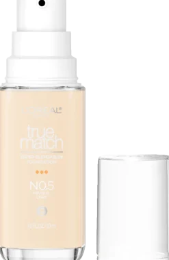 True Match Super-Blendable Skincare Infused Foundation for Buildable Medium Coverage