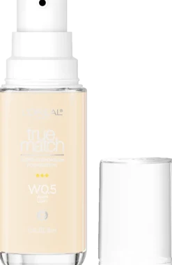 True Match Super-Blendable Skincare Infused Foundation for Buildable Medium Coverage