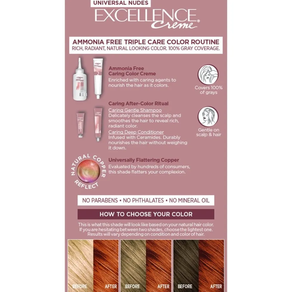 Universal Nudes Ammonia Free Permanent Hair Color